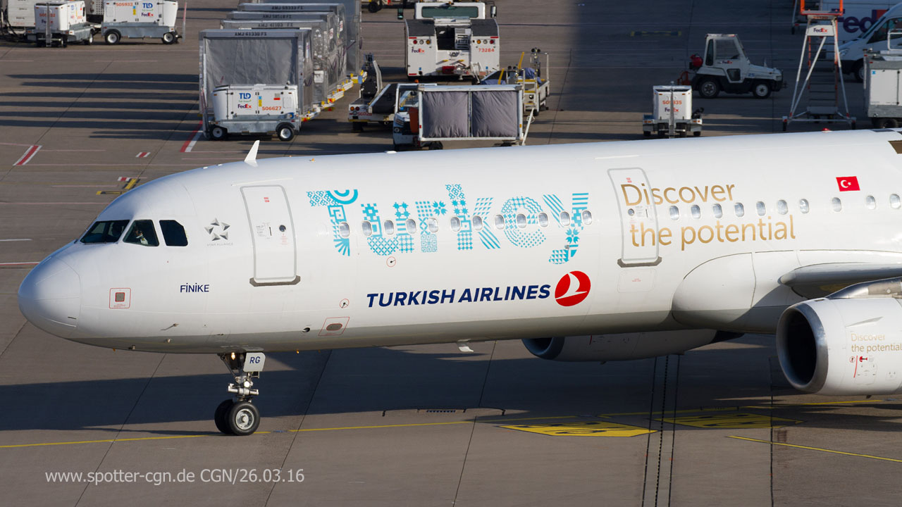 TC-JRG Turkish Airlines Airbus A321-231