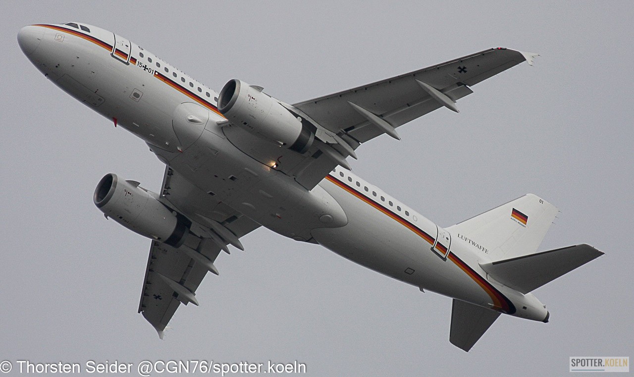 German Air Force A319-100CJ 15+01