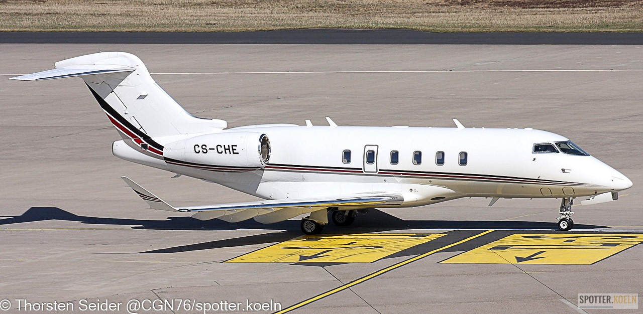 CS-CHE NetJets Europe Bombardier BD-100-1A10 Challenger 350