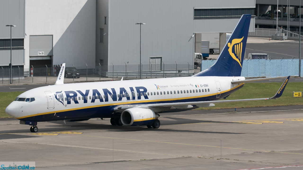EI-ENV Ryanair Boeing 737-8AS(WL)