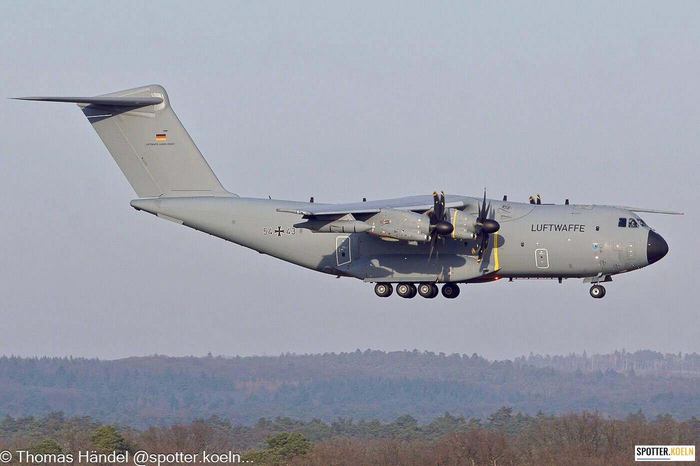 Luftwaffe 54+43 Airbus A400M 