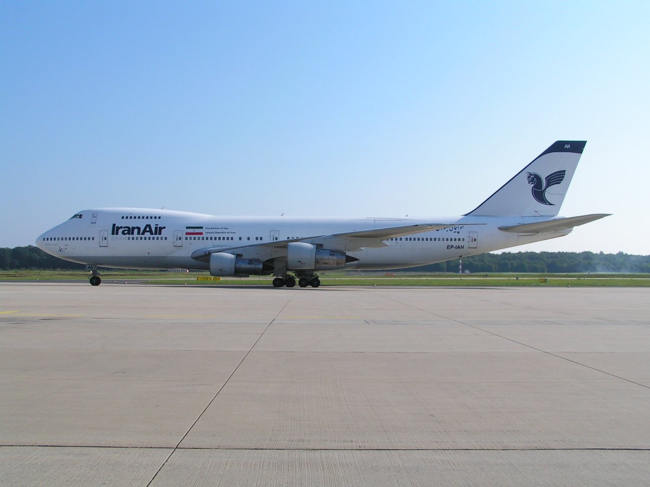 EP-IAH Iran Air Boeing 747-286B(M) EP-IAH Iran Air Boeing 747-286B(M)
