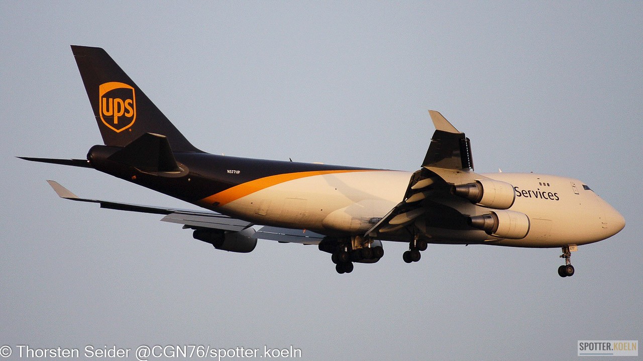 N577UP UPS 747-400 