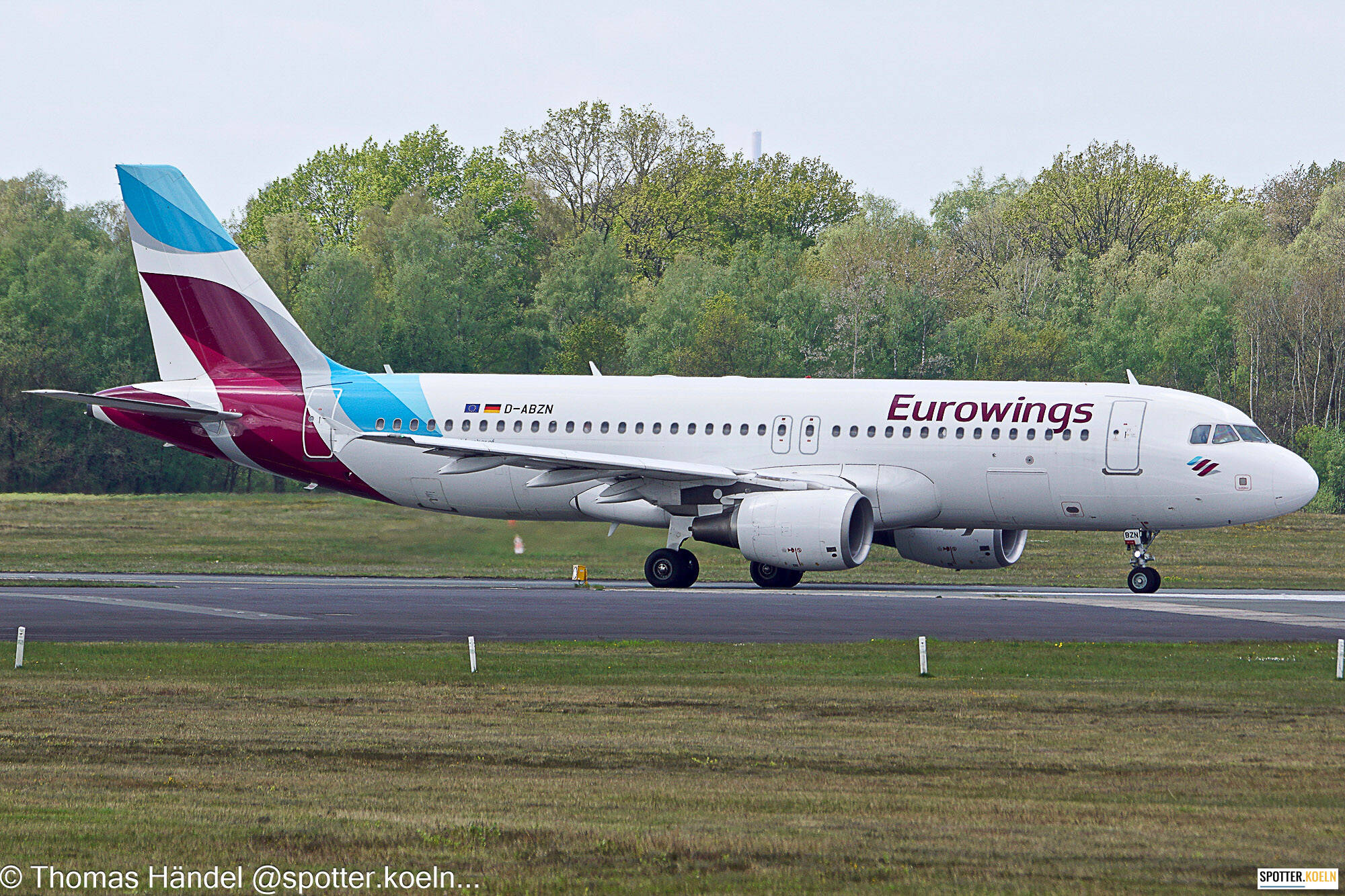 Eurowings D-ABZN Airbus A320-216