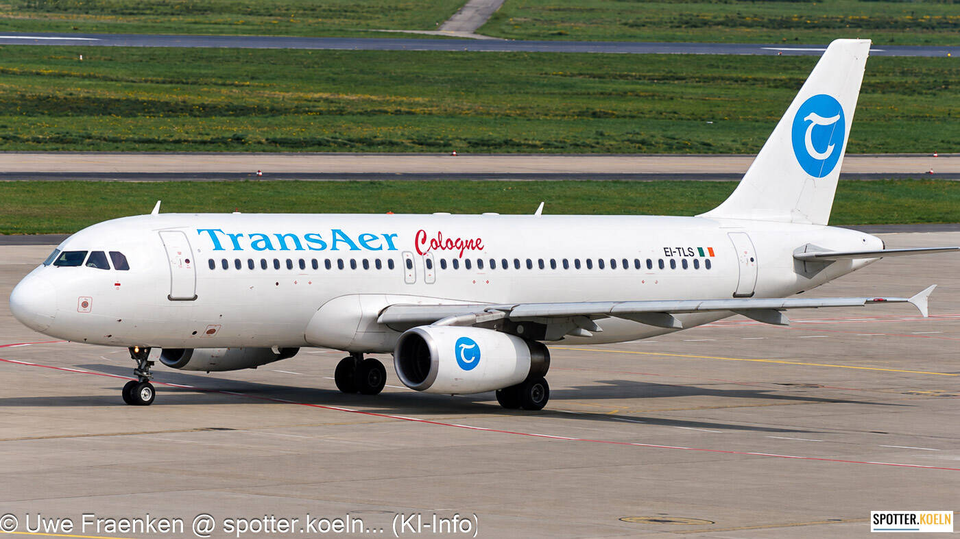 TransaerCologne EI-TLS Airbus A320-231