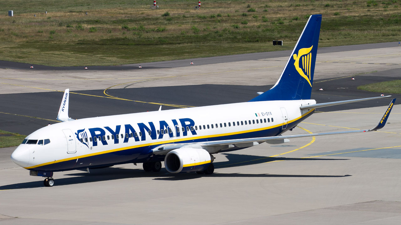 EI-DYX Ryanair Boeing 737-8AS(WL)