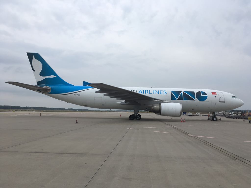 MNG Airlines TC-MCD Airbus A300B4-605R(F)