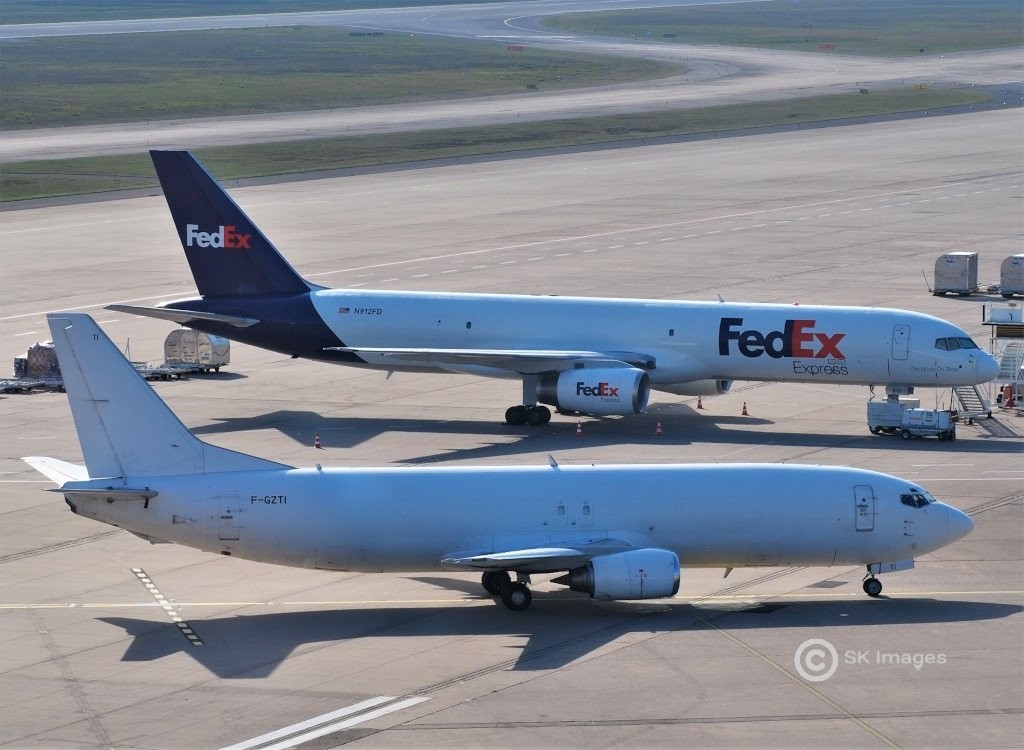 F-GZTI ASL Airlines + N912FD FedEx Express