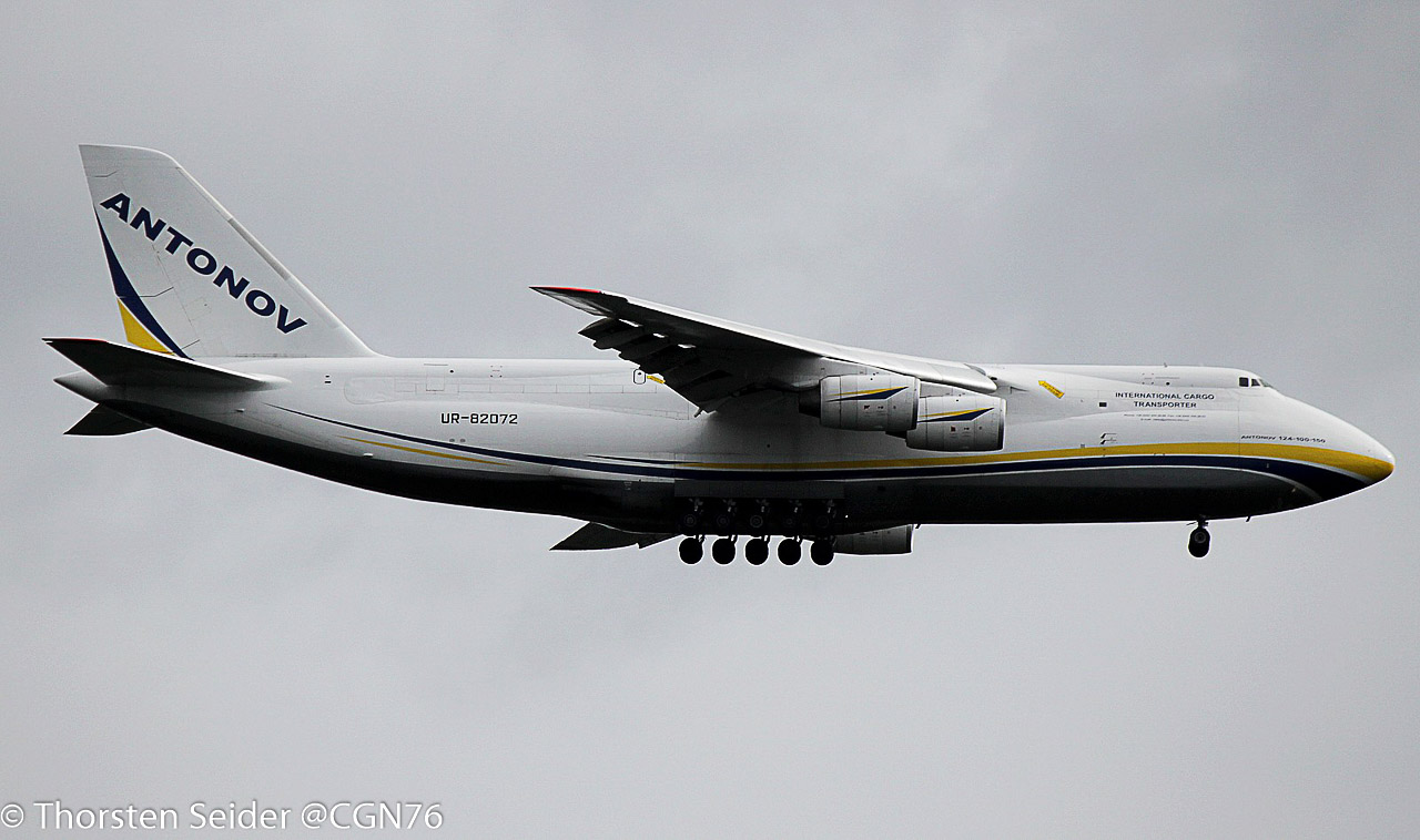 UR-82072 Antonov Airlines Antonov An-124M UR-82072 Antonov Airlines Antonov An-124M