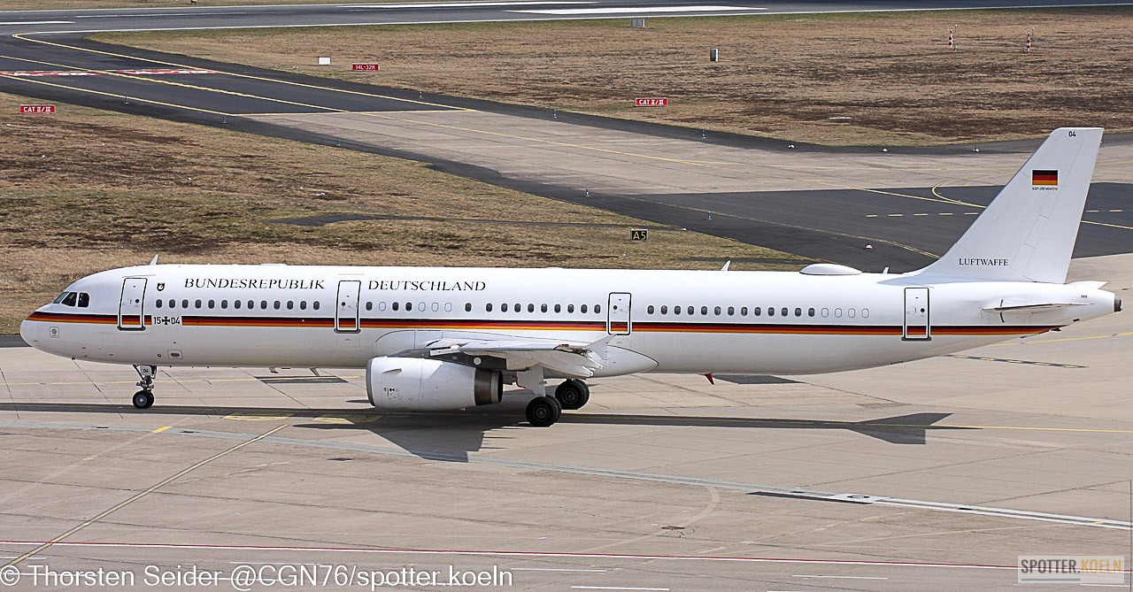 German Air Force A321-200 15+04 