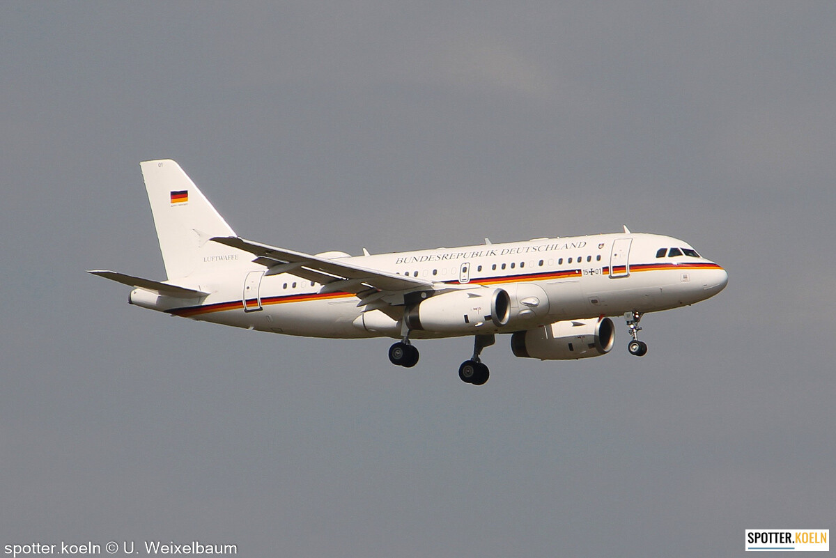 Luftwaffe 15+01 A319-133X CJ 