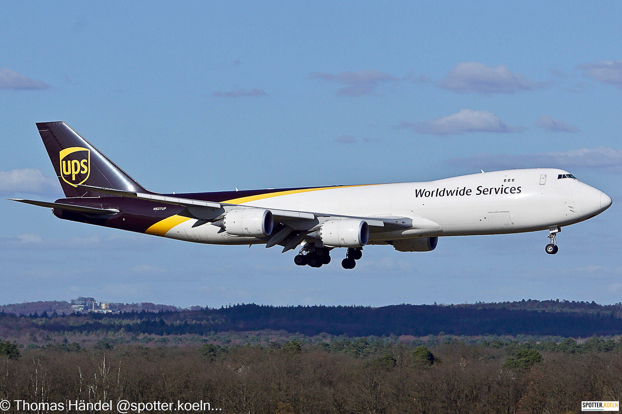 UPS N627UP Boeing 747-8F