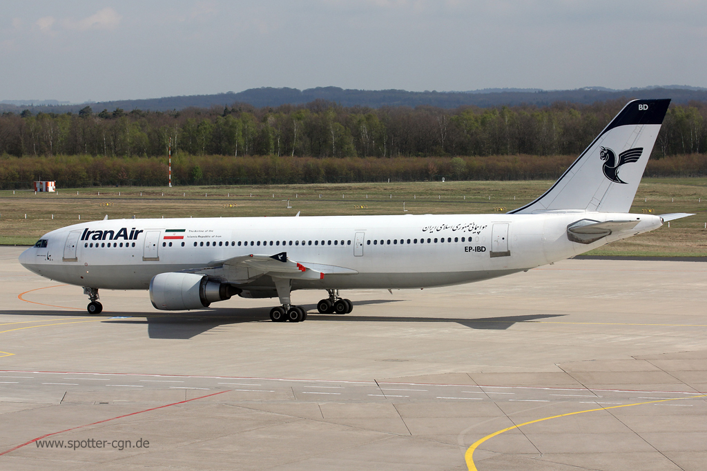 EP-IBD Iran Air Airbus A300B4-605R