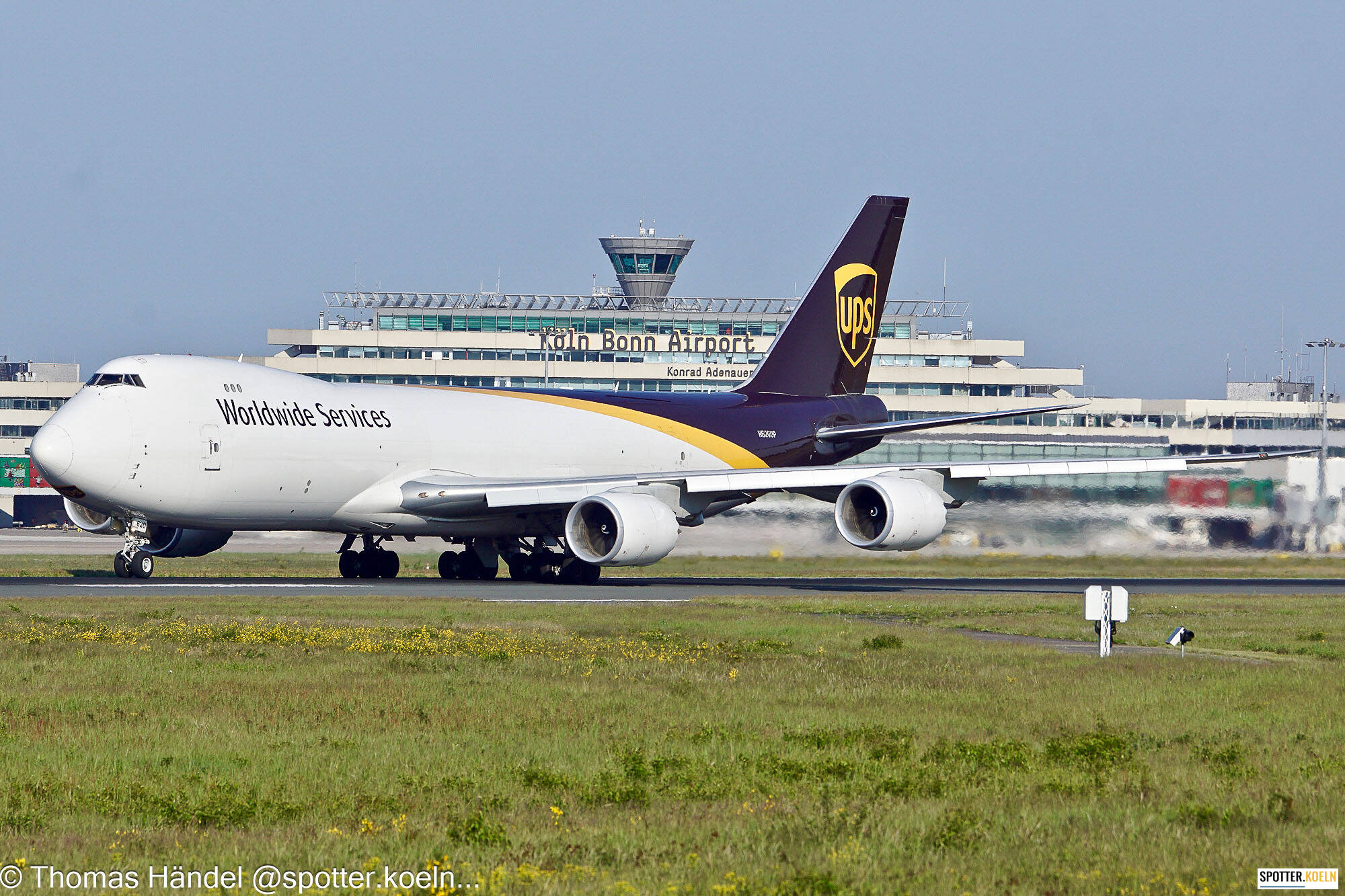 UPS N620UP Boeing 747-8F 