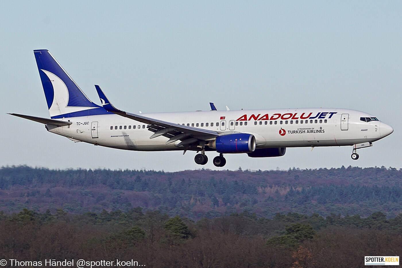 AJet TC-JGC Boeing 737-8F2 