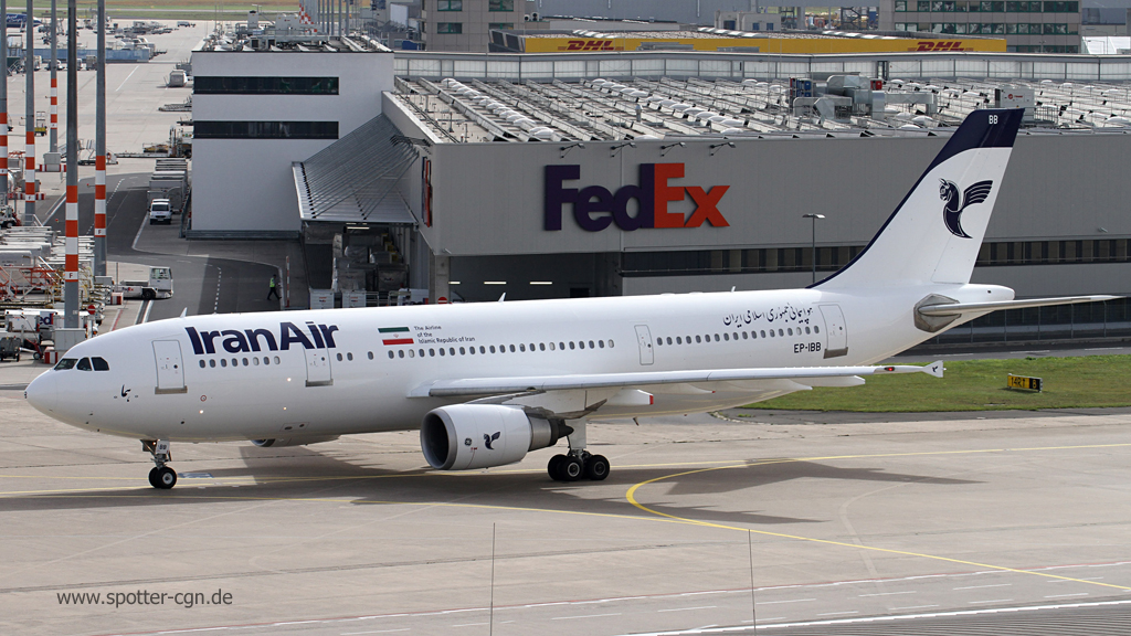 EP-IBB Iran Air Airbus A300B4-605R