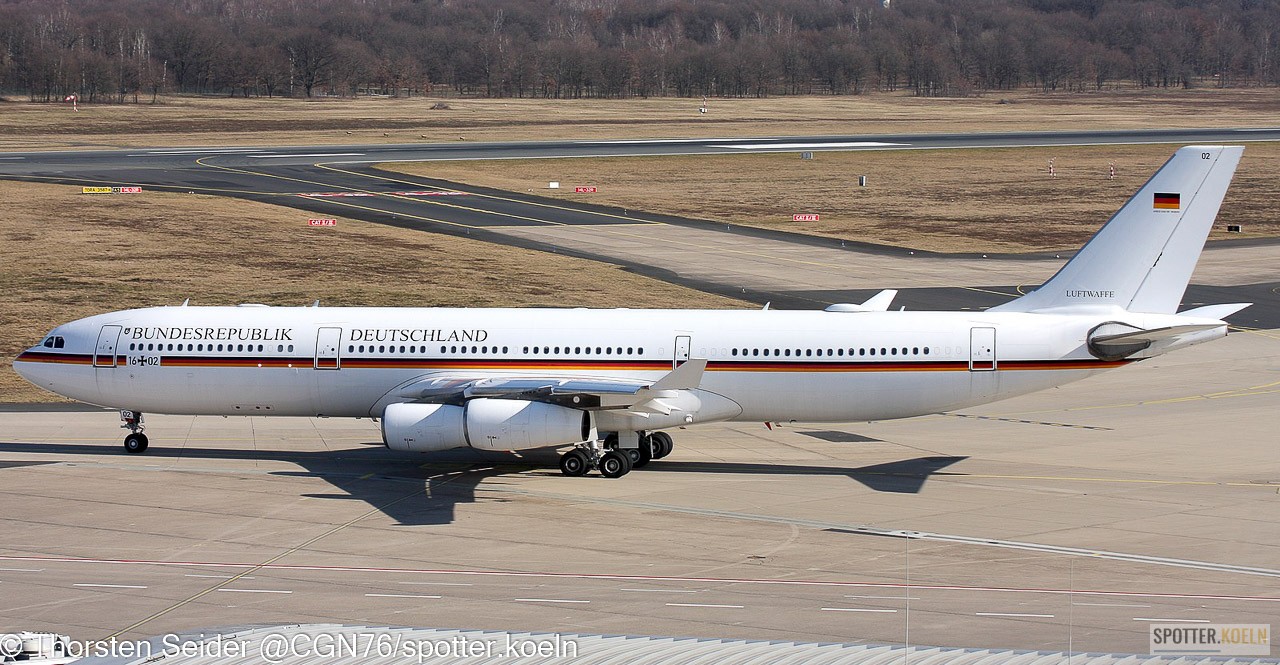 16+01 German Air Force A340-300 