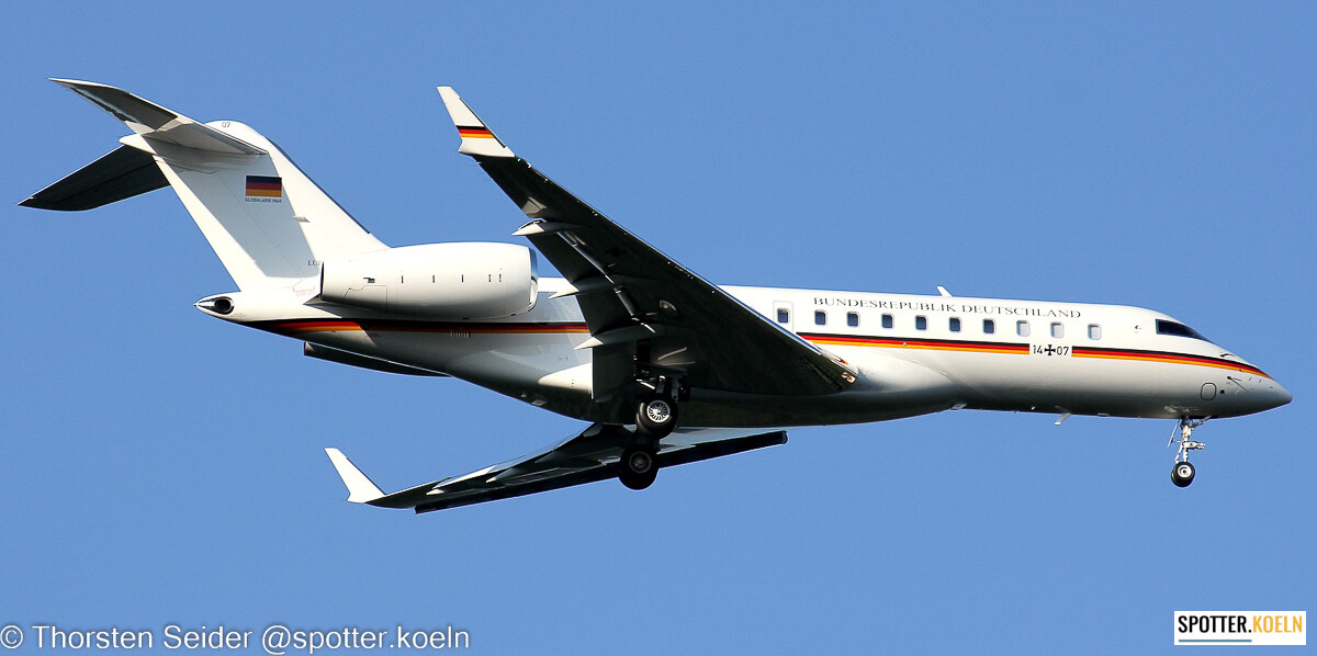 German Air Force BD-700 14+07 