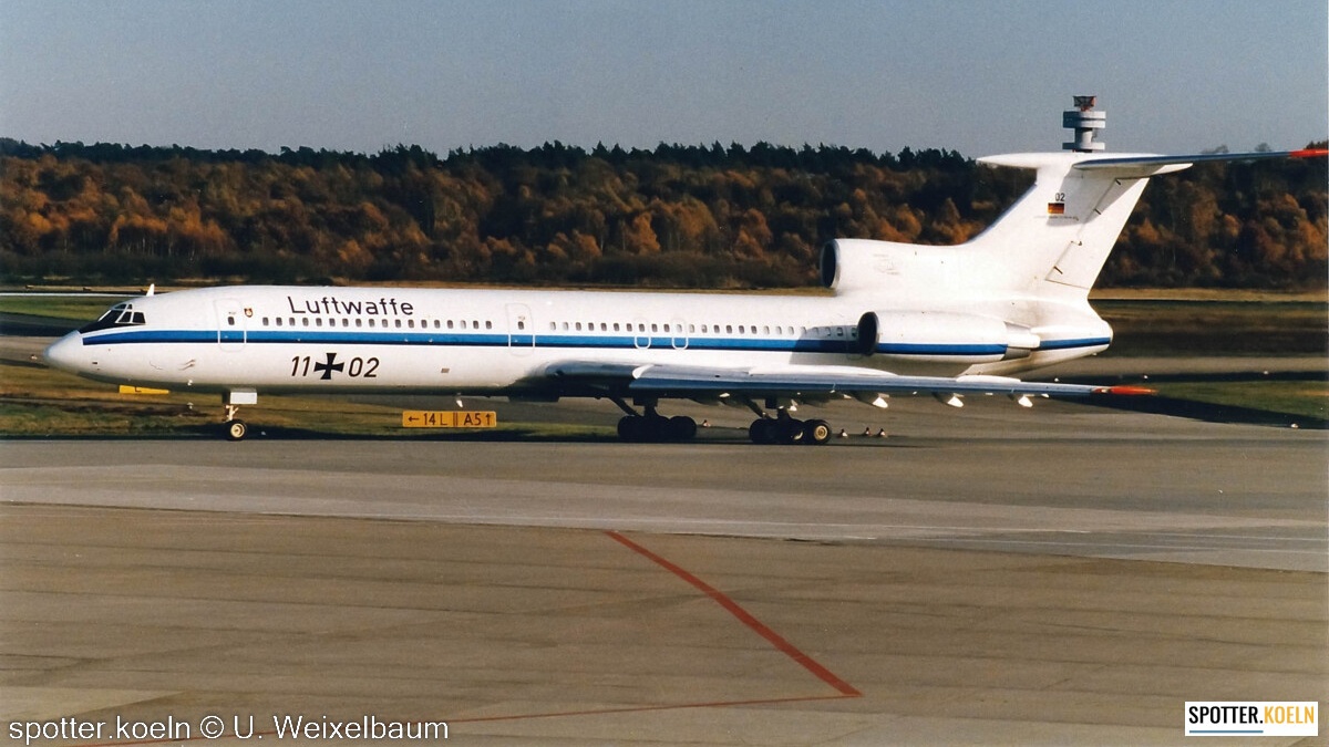 Luftwaffe Open Skies 11+02 TU-154M