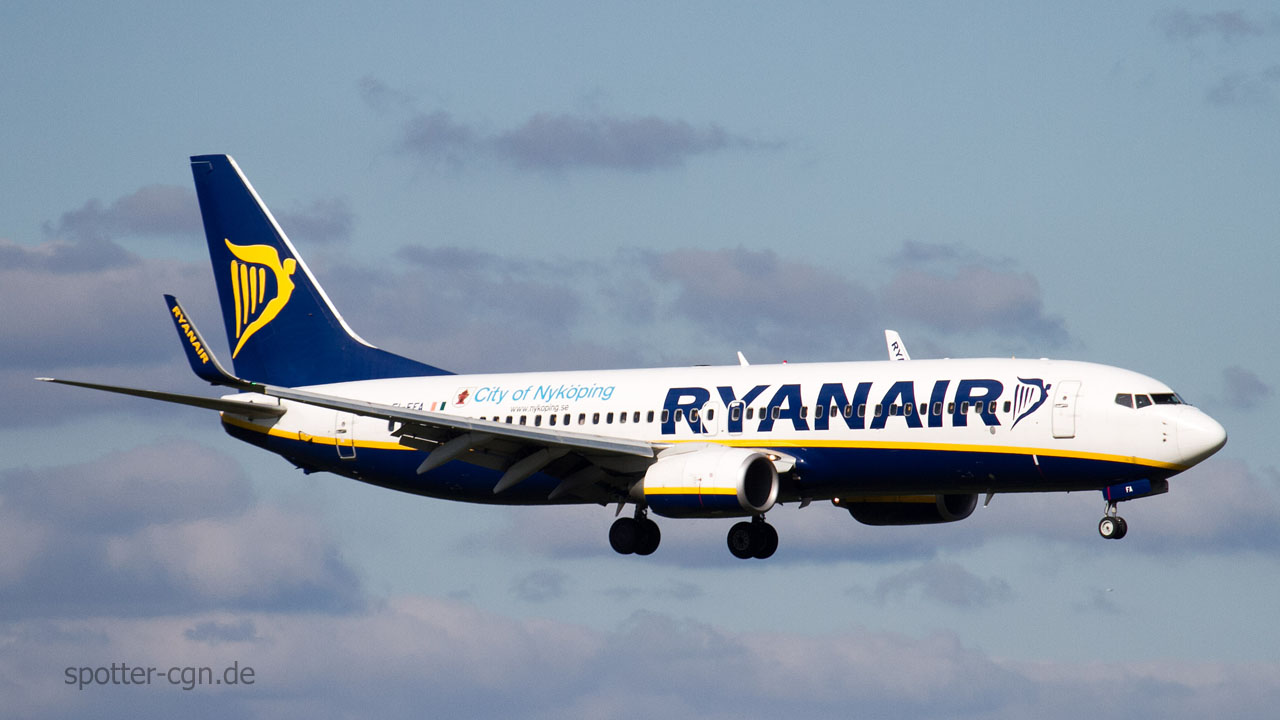 EI-EFA Ryanair Boeing 737-8AS(WL)