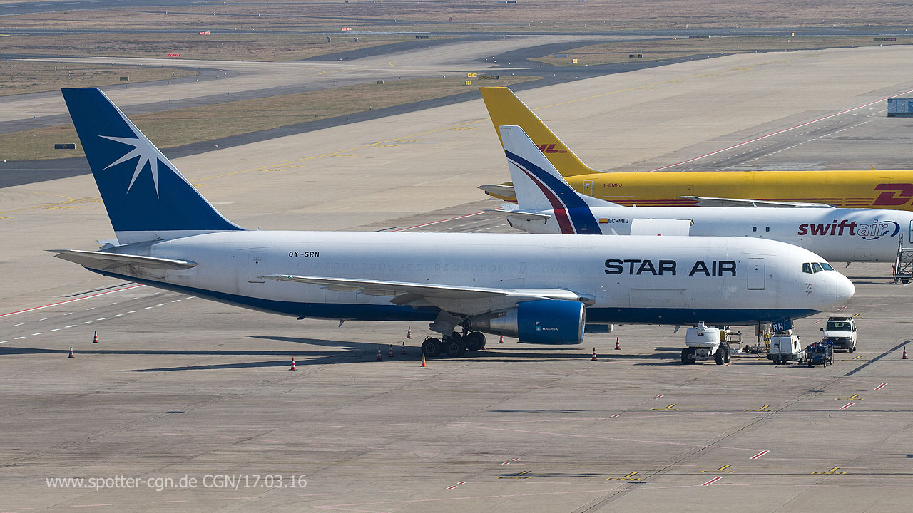 Star Air OY-SRN Boeing 767-219(BDSF)