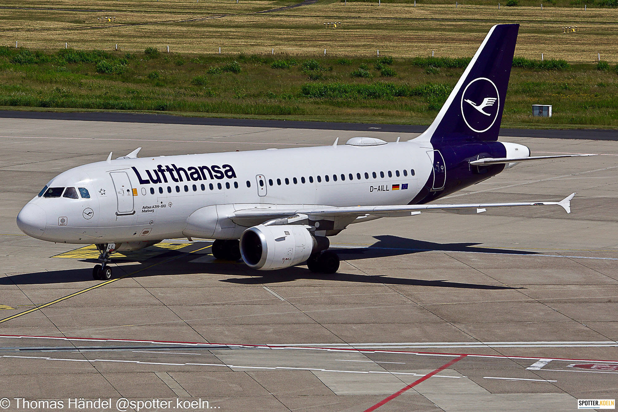 Lufthansa D-AILL Airbus A319-114