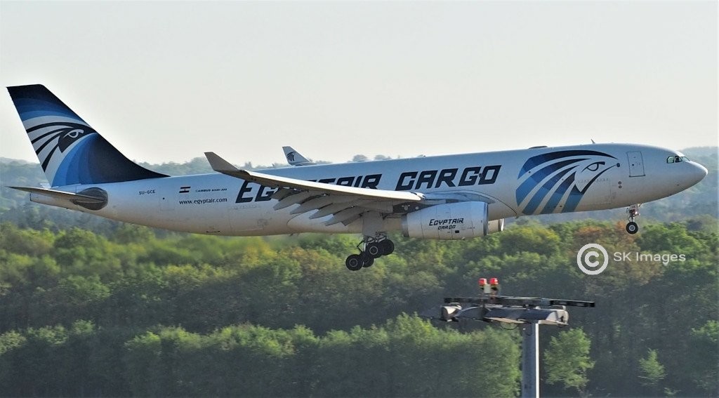 EgyptAir Cargo SU-GCE Airbus A330-200(F)