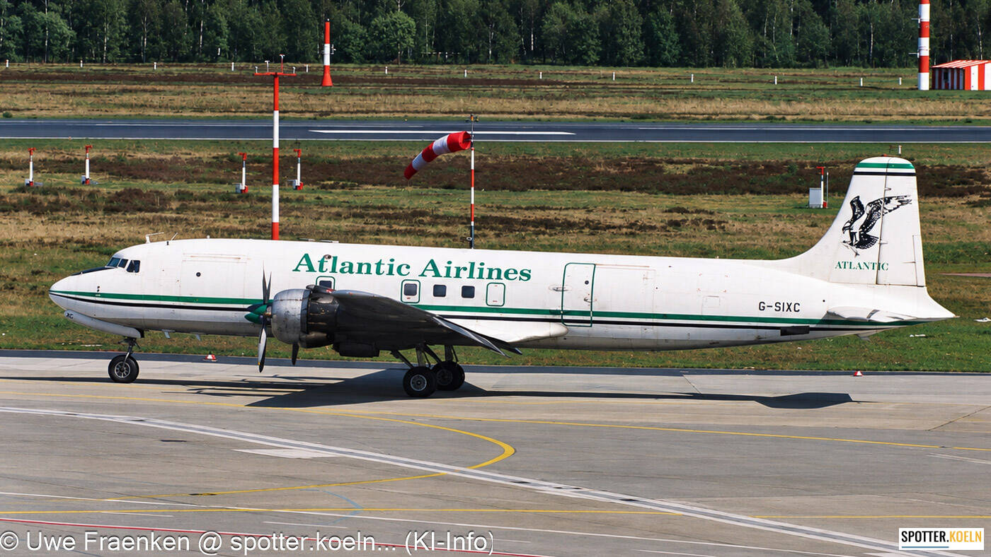 G-SIXC Atlantic Airlines Douglas DC-6A