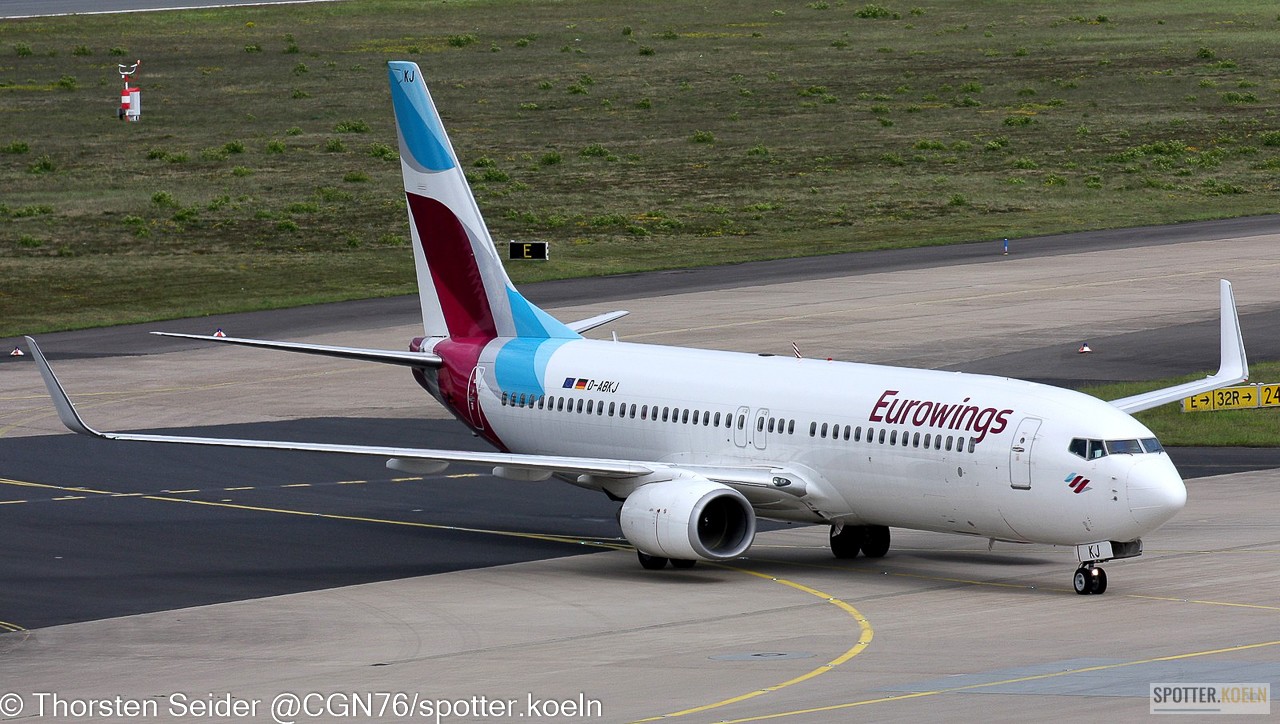 Eurowings 737-800W D-ABKJ 