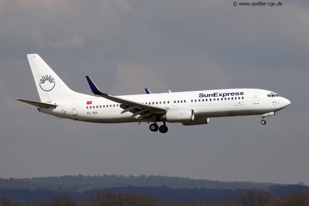 tc-sul SunExpress Boeing 737-8AS(WL) tc-sul SunExpress Boeing 737-8AS(WL)