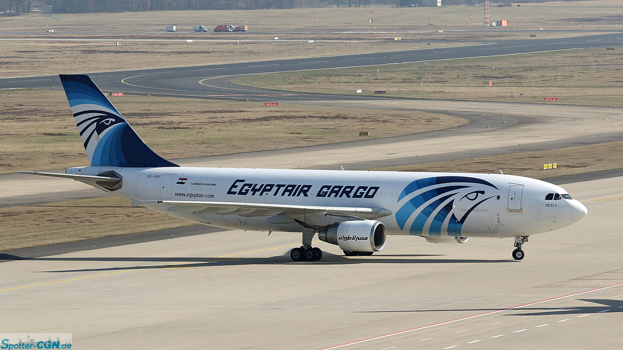 EgyptAir Cargo SU-GAY  Airbus A300-600(F)