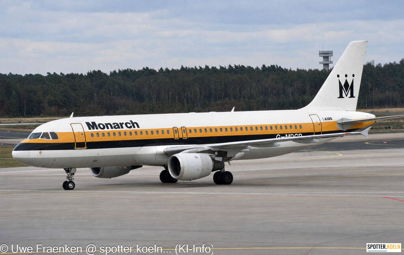 G-MPCD Monarch Airlines Airbus A320-212