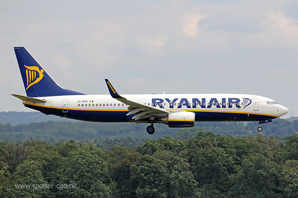 EI-DPR Ryanair Boeing 737-8AS(WL)