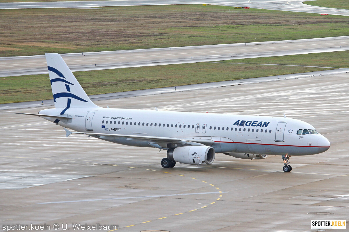 Aegean Airlines SX-DVY Airbus A320-232