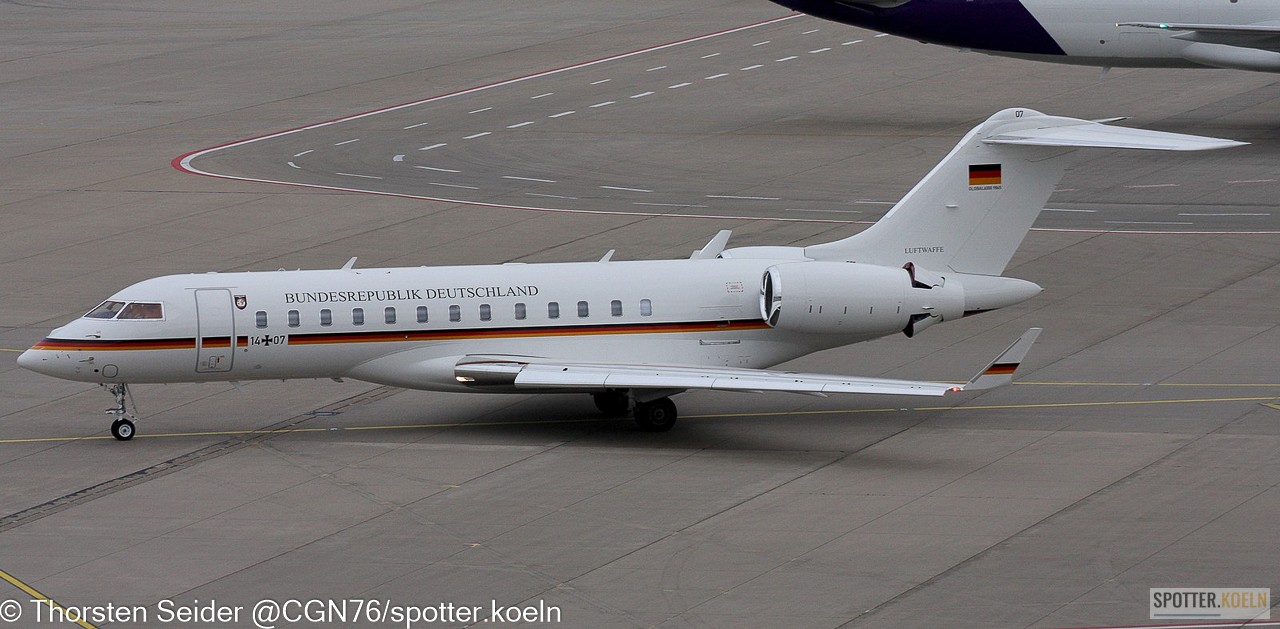 German Air Force BD-700 14+07 