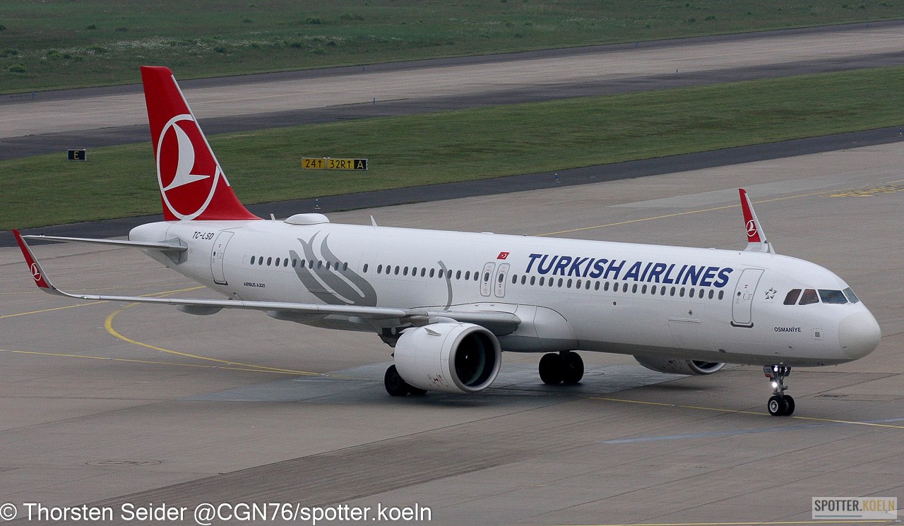 TC-LSD Turkish Airlines A321-200NX 