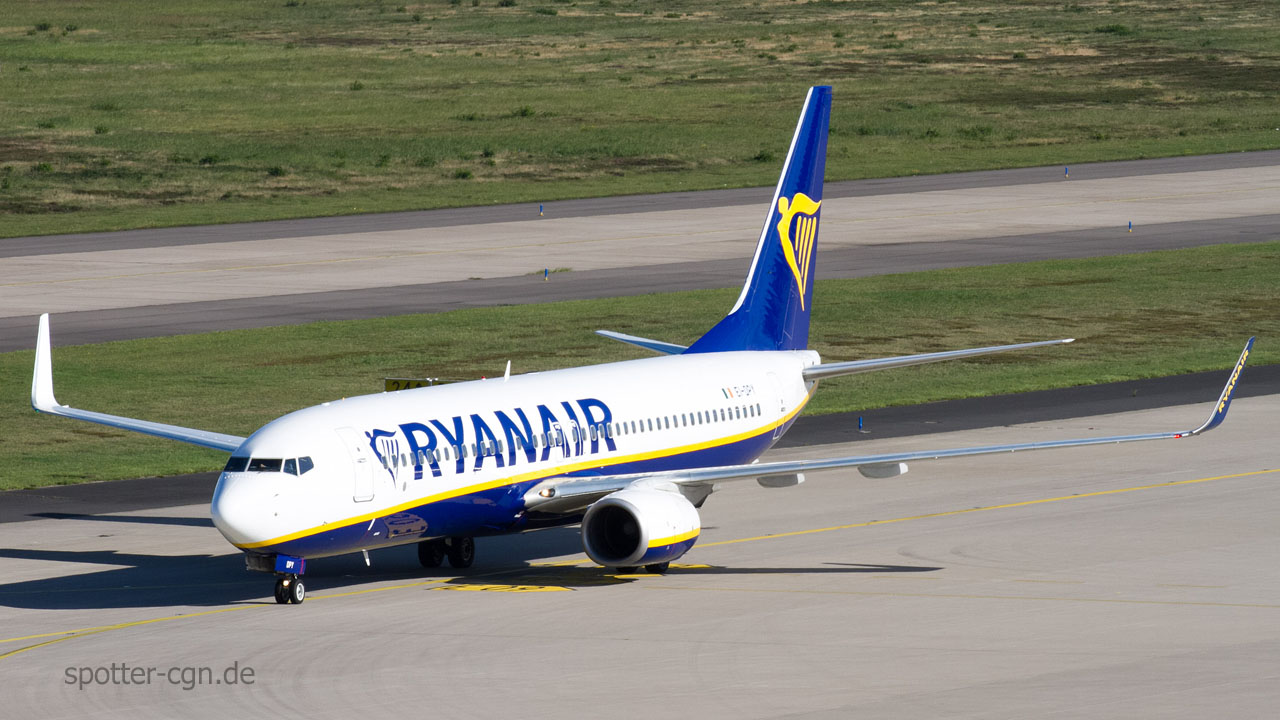 EI-DPY Ryanair Boeing 737-8AS(WL)