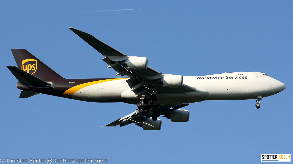 UPS 747-800 N618UP 