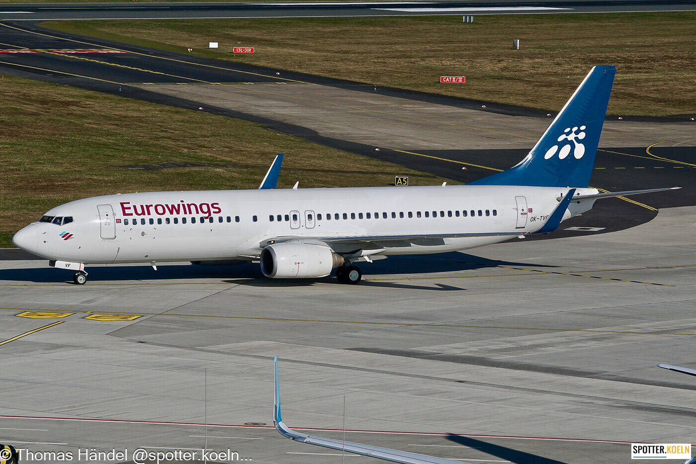 Eurowings (Smartwings) OK-TVF Boeing B737-8FH(WL)