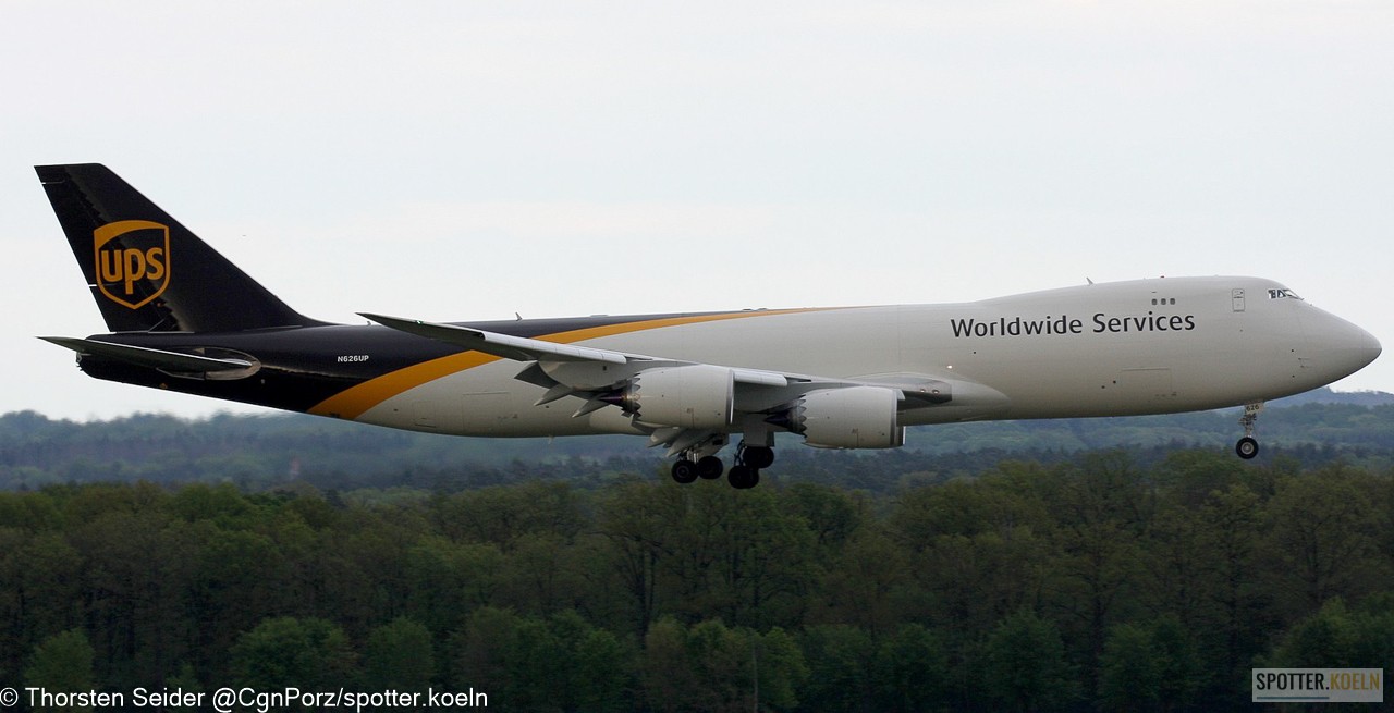 UPS 747-800 N626UP 