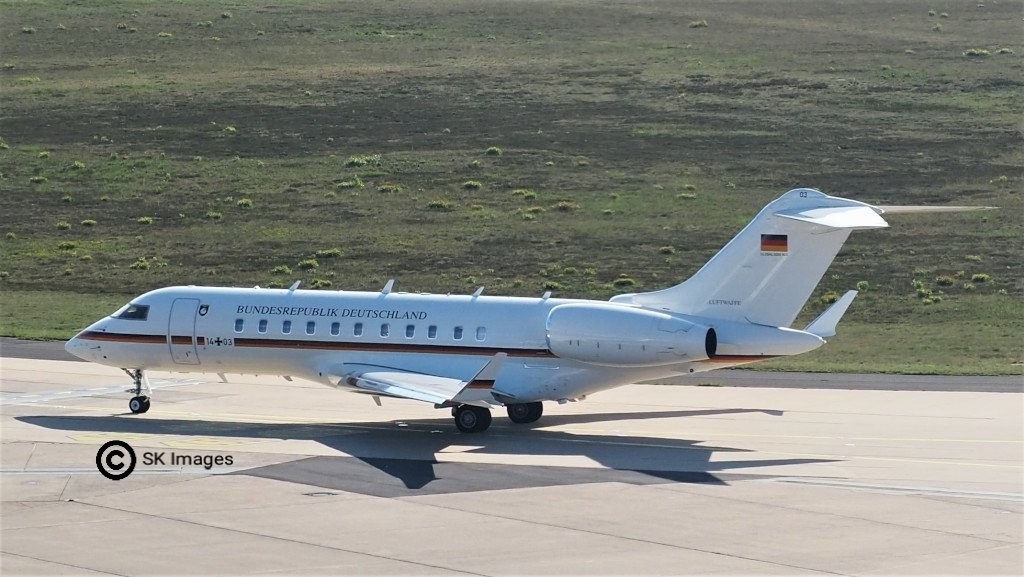 Luftwaffe 14+03 Bombardier Global 5000 (BD-700-1A11)
