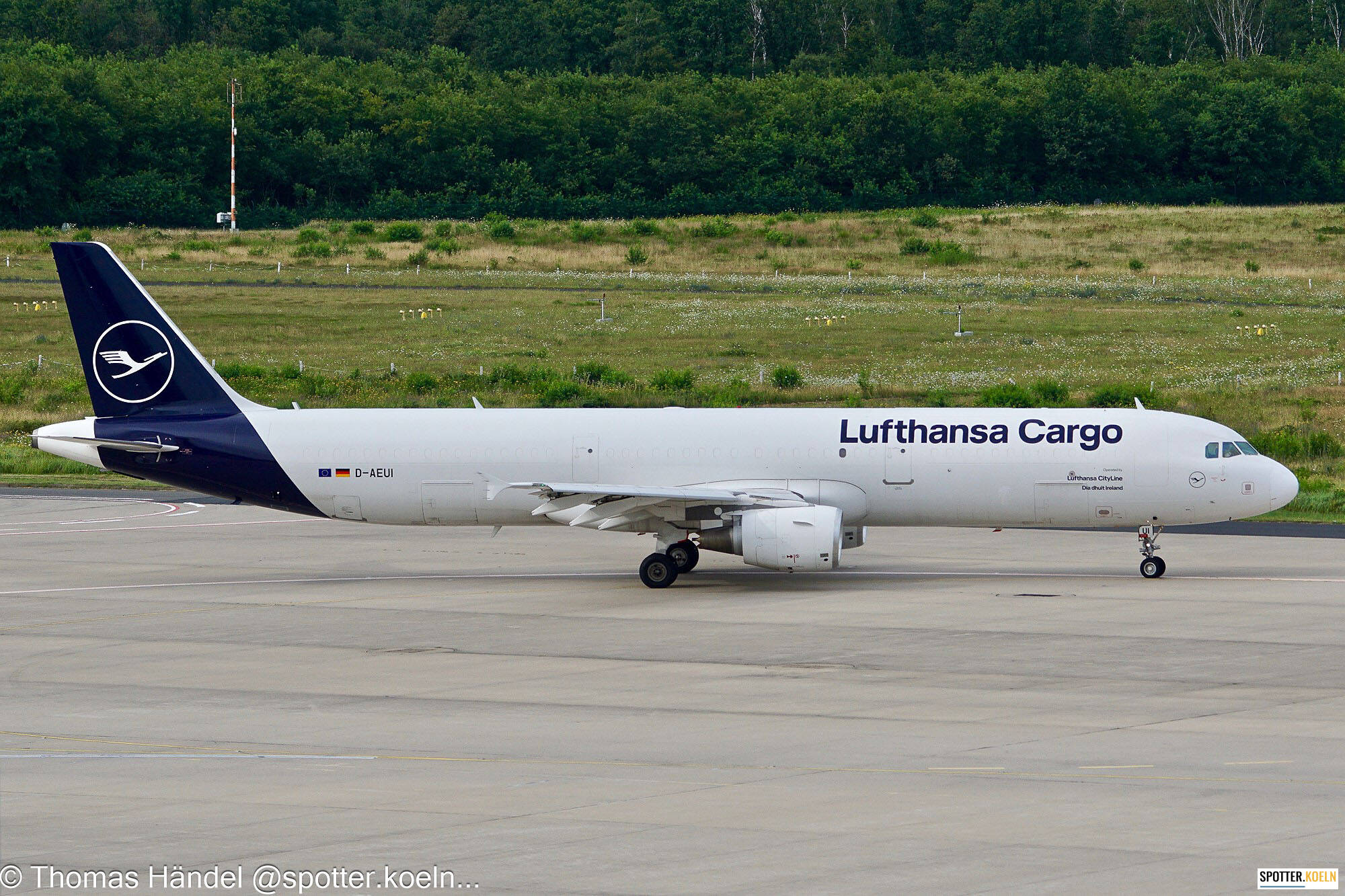 D-AEUI Lufthansa Cargo Airbus A321-211 P2F