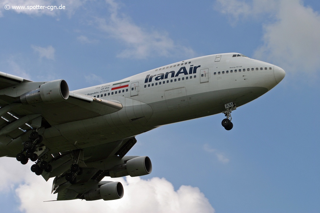EP-IAM Iran Air Boeing 747-186B