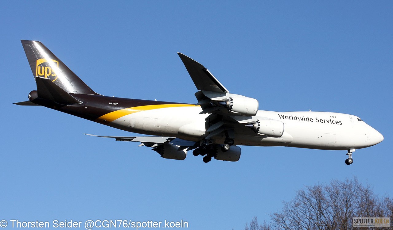 N622UP UPS 747-800 