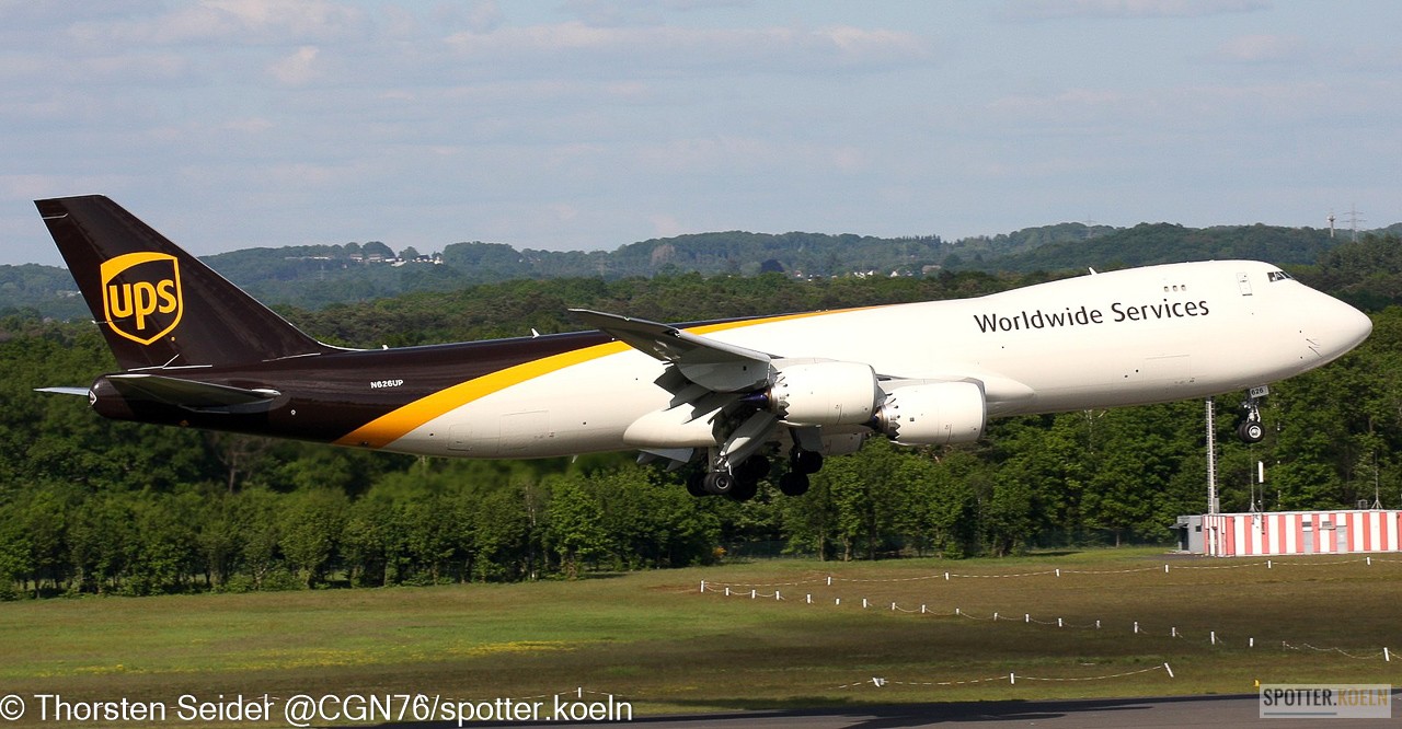 UPS 747-800 N626UP 