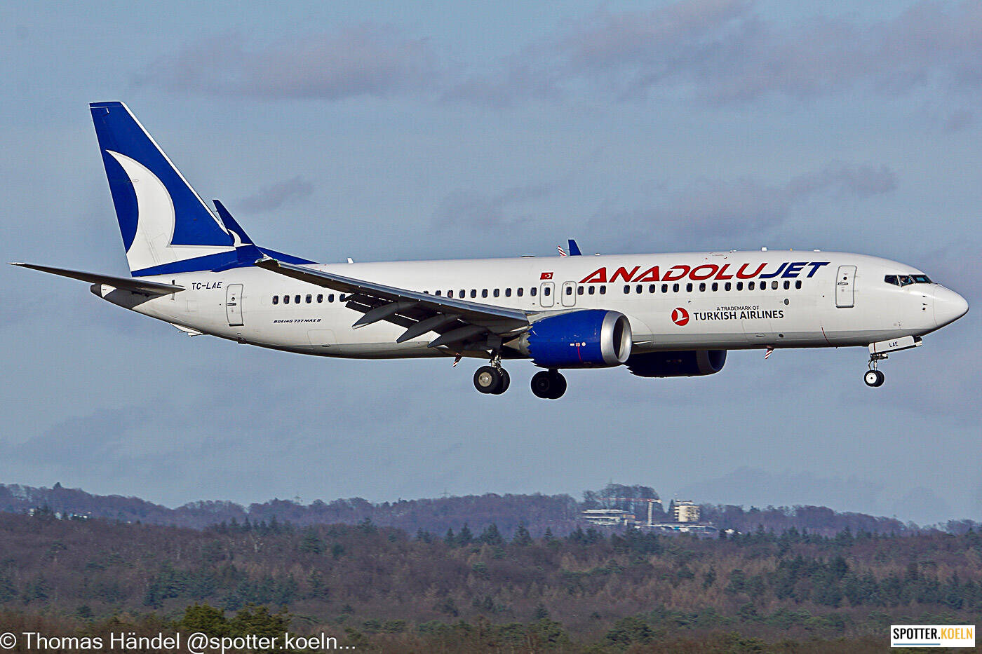 AJet TC-LAE Boieing 737MAX8 
