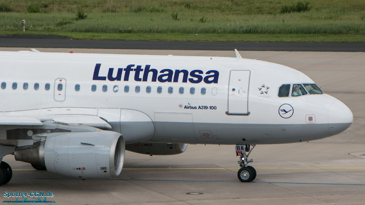 D-AIBA Lufthansa Airbus A319-112