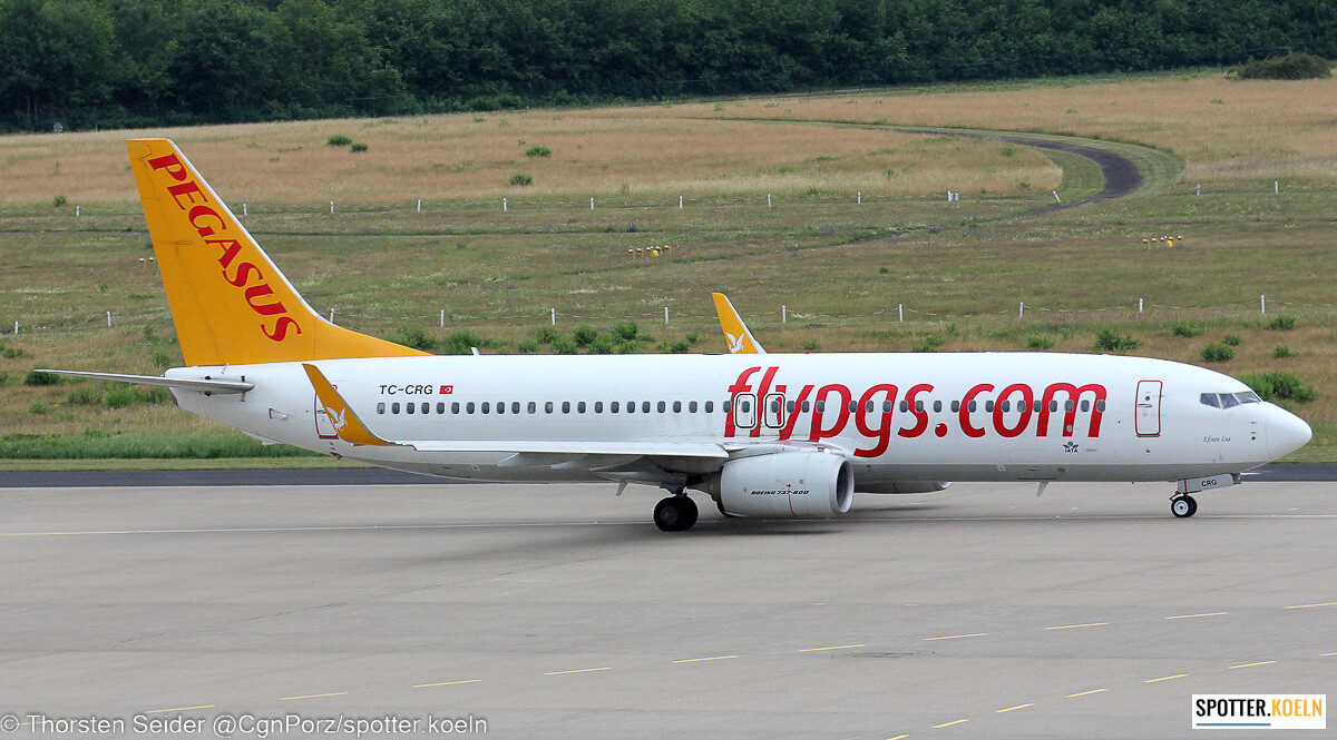 Pegasus Airlines 737-800W TC-CRG 