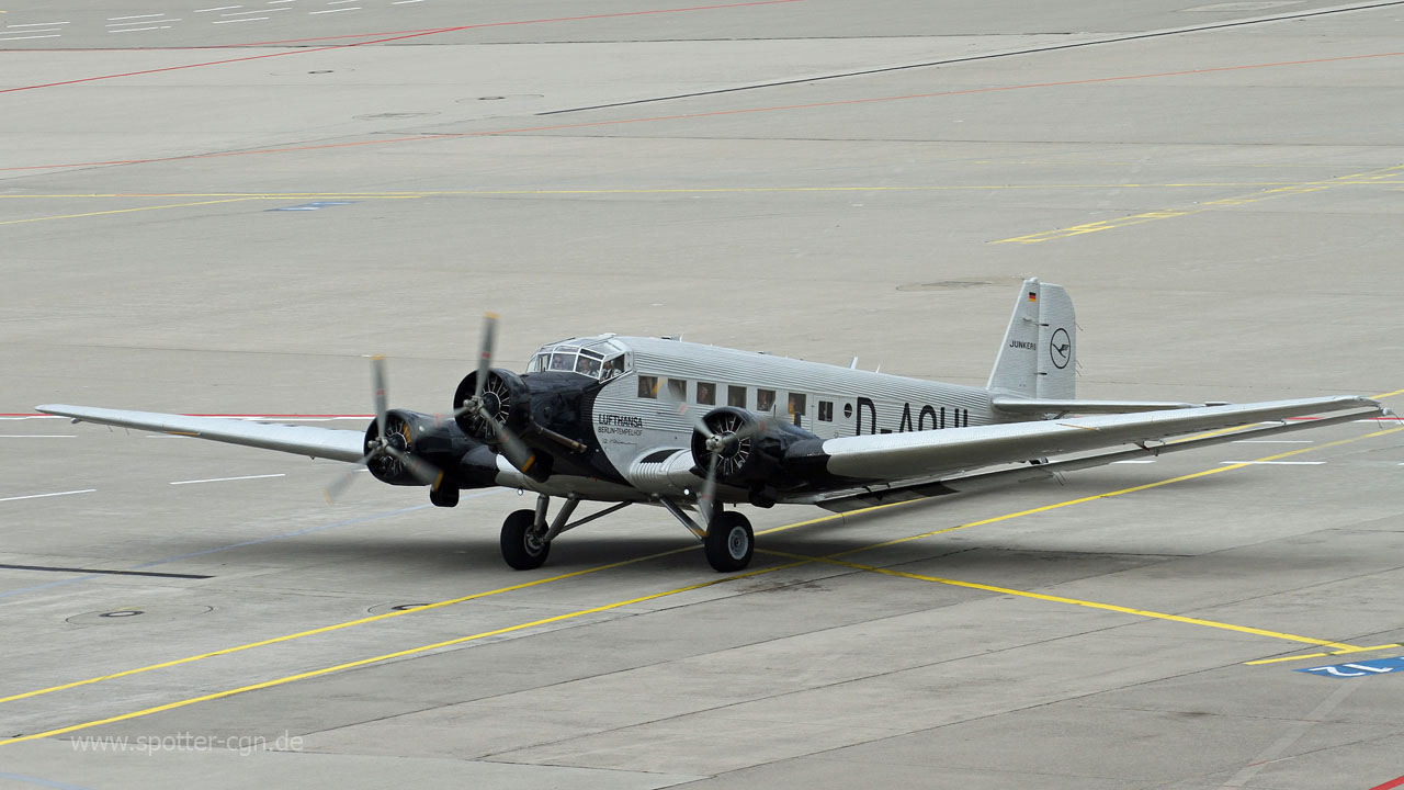D-CDLH Lufthansa Traditionsflug Junckers Ju52