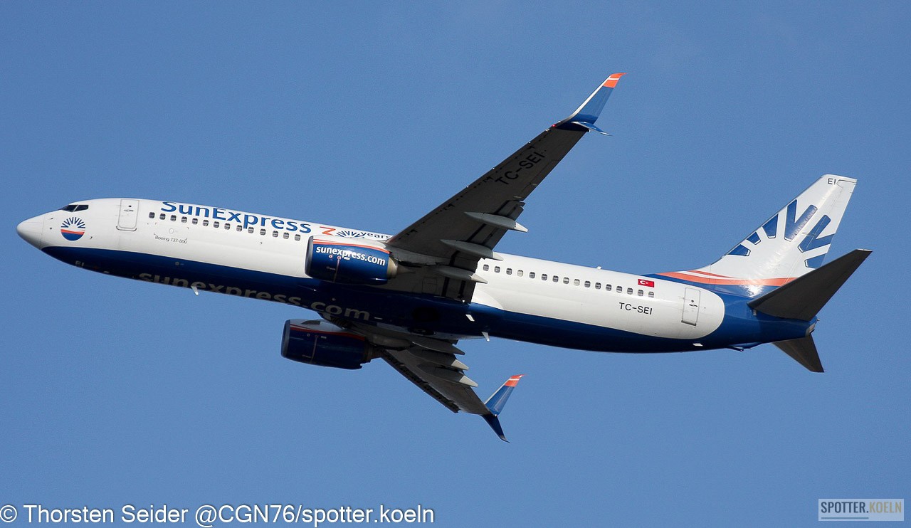 SunExpress 737-800W TC-SEI 